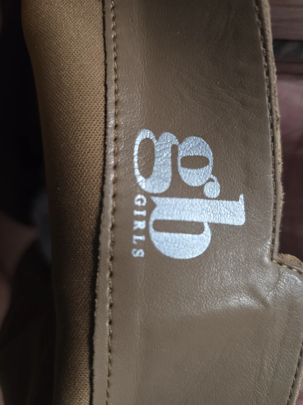 Women's Brown Suede Mid-Calf Boots with Knot Detail